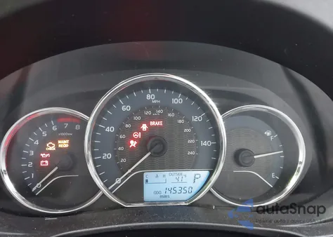 2014 Toyota Corolla Le z USA, uszkodzony, nr VIN 5YFBURHE4EP076707